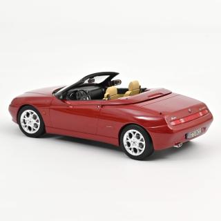 Alfa Romeo Spider 1999 Proteo Red metallic 1:18 Norev 1:18 Metallmodell (Türen/Hauben nicht zu öffnen!)