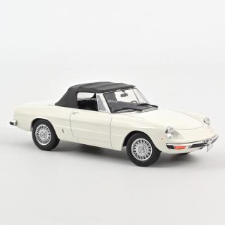 Alfa Romeo 2000 Spider 1978 White NOREV 1:18 Metallmodell (Türen/Hauben nicht zu öffnen!) Norev 1:18 Metallmodell (Türen/Hauben nicht zu öffnen!)