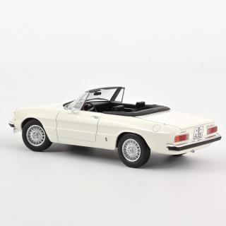 Alfa Romeo 2000 Spider 1978 White NOREV 1:18 Metallmodell (Türen/Hauben nicht zu öffnen!) Norev 1:18 Metallmodell (Türen/Hauben nicht zu öffnen!)