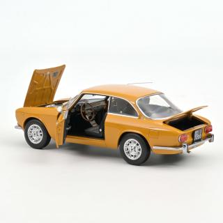 Alfa Romeo 1750 GTV 1970 - Yellow Norev 1:18 Metallmodell Türen, Motorhaube und Kofferraum zu öffnen!