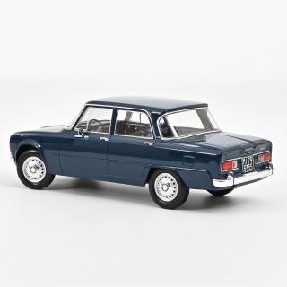 Alfa Romeo Giulia ti 1964 Petrol Blue  Norev 1:18 Metallmodell (Türen/Hauben nicht zu öffnen!)