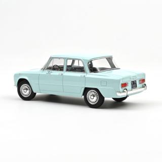 Alfa Romeo Giulia TI 1964 Sky Blue 1:18 Norev 1:18 Metallmodell (Türen/Hauben nicht zu öffnen!)
