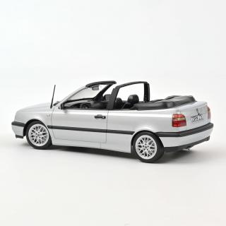 VW Golf Cabriolet 1995 - Silver  Norev 1:18 Metallmodell (Türen/Hauben nicht zu öffnen!)