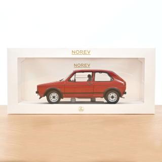 VW Golf GTI 1976 - Red Norev 1:18 Metallmodell  Wiederauflage