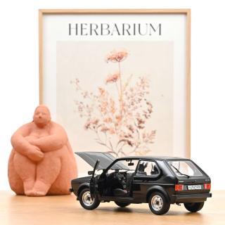 VW Golf GTI 1976 Black  Norev 1:18 Metallmodell