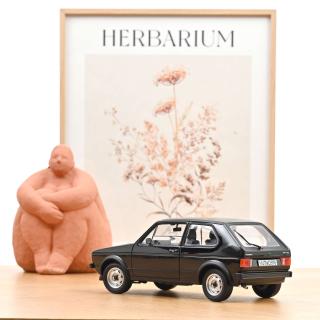 VW Golf GTI 1976 Black  Norev 1:18 Metallmodell