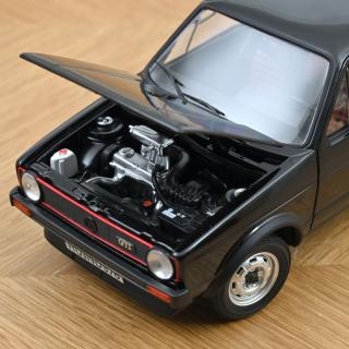 VW Golf GTI 1976 Black  Norev 1:18 Metallmodell