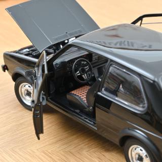 VW Golf GTI 1976 Black  Norev 1:18 Metallmodell