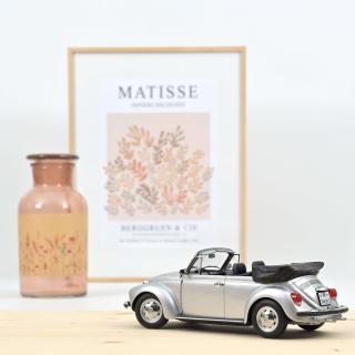 VW 1303 Cabriolet 1973 - Silve Norev 1:18 Metallmodell