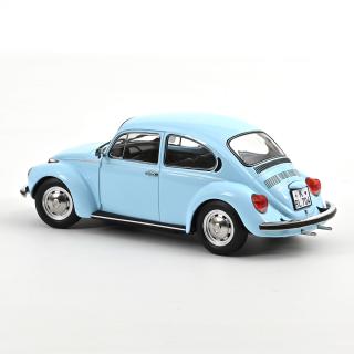 VW 1303 1973 Light Blue Norev 1:18 Metallmodell (Türen/Hauben nicht zu öffnen!)