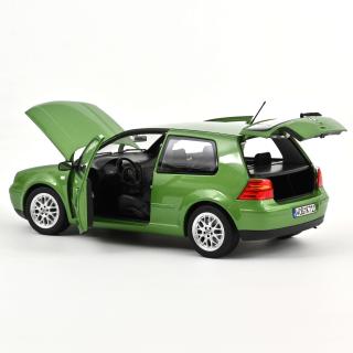 VW Golf GTI 1998 Cosmic Green metallic  Norev 1:18 Metallmodell 2 Türen, Motorhaube und Kofferraum zu öffnen!