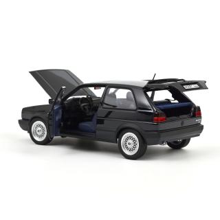 VW Golf GTI Edition Blue 1991 Moonlight Blue metallic  Norev 1:18 Metallmodell 2 Türen, Motorhaube und Kofferraum zu öffnen!