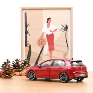 VW Golf GTI 2020 Tornado red 1:18 Norev 1:18 Metallmodell 4 Türen, Motorhaube und Kofferraum zu öffnen!