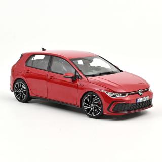 VW Golf GTI 2020 Tornado red 1:18 Norev 1:18 Metallmodell 4 Türen, Motorhaube und Kofferraum zu öffnen!