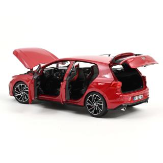 VW Golf GTI 2020 Tornado red 1:18 Norev 1:18 Metallmodell 4 Türen, Motorhaube und Kofferraum zu öffnen!