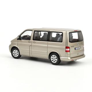 VW Volkswagen  Multivan 2003 Wheat Beige metallic  Norev 1:18 Metallmodell (3 Türen und Kofferraum zu öffnen!)