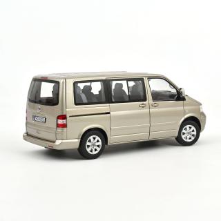 VW Volkswagen  Multivan 2003 Wheat Beige metallic  Norev 1:18 Metallmodell (3 Türen und Kofferraum zu öffnen!)