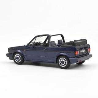 VW Golf Cabriolet Quartett 1992 Inca Blue  Norev 1:18 Metallmodell (Türen/Hauben nicht zu öffnen!)
