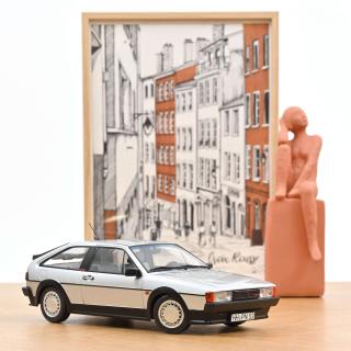 VW Scirocco GTX 16V 1988 Flash Silver  Norev 1:18 Metallmodell (Türen/Hauben nicht zu öffnen!)