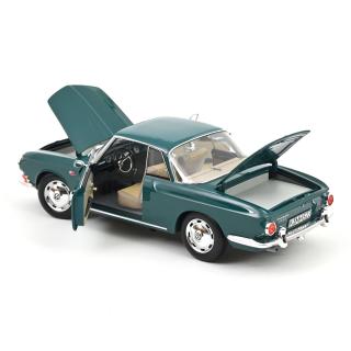 VW Volkswagen Karmann Ghia 1500 1963 Smaragd Green  Norev Metallmodell 1:18 (Türen, Motorhaube, Kofferraum zu öffnen!)