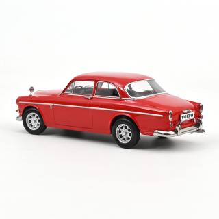 Volvo 123 GT 1968 Red  Norev 1:18 Metallmodell (Türen/Hauben nicht zu öffnen!)
