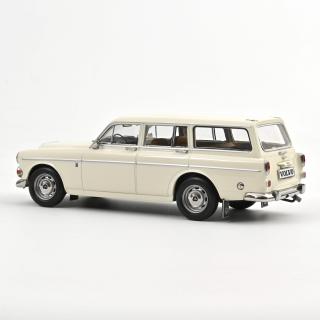 Volvo Amazon Break 1968 Pearl White   Norev 1:18 Metallmodell (Türen/Hauben nicht zu öffnen!)