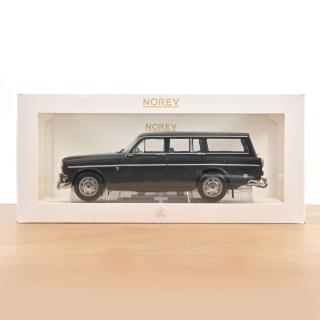 Volvo Amazon Break 1966 Graphitgrau Norev 1:18 Metallmodell (Türen/Hauben nicht zu öffnen!)