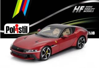 FERRARI 12CILINDRI 2024 - ROSSO IMOLA (red met.) Polistil 1:18