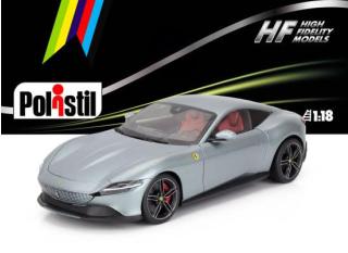 FERRARI ROMA 2019 - GRIGIO TITANIO (grey met.) Polistil 1:18
