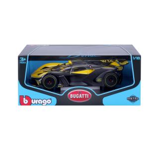 Bugatti Bolide gelb Burago 1:18 Metallmodell