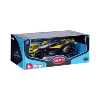 Bugatti Bolide gelb Burago 1:18 Metallmodell