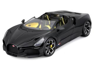 Bugatti W16 Mistral schwarz Burago 1:18 Metallmodell