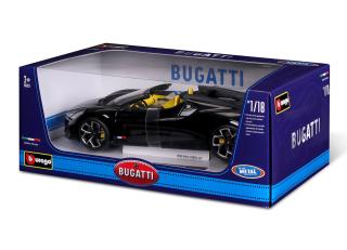 Bugatti W16 Mistral schwarz Burago 1:18 Metallmodell