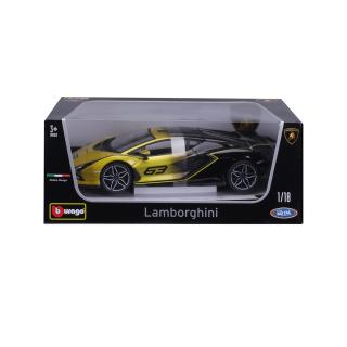 Lamborghini Sian FKP 37 yellow/black Burago 1:18 Metallmodell