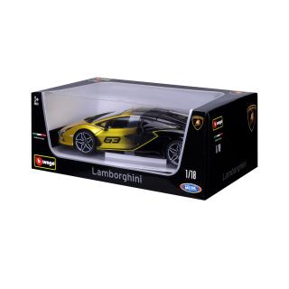 Lamborghini Sian FKP 37 yellow/black Burago 1:18 Metallmodell