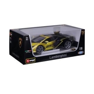 Lamborghini Sian FKP 37 yellow/black Burago 1:18 Metallmodell