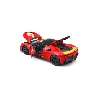 Ferrari SF90 Stradale Assetto Fiorano #50 Burago RACE & PLAY 1:18 Metallmodell