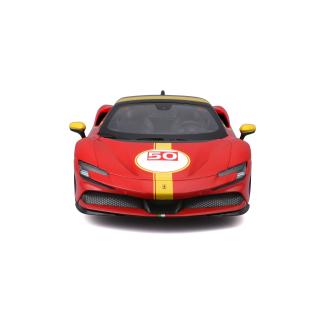 Ferrari SF90 Stradale Assetto Fiorano #50 Burago RACE & PLAY 1:18 Metallmodell