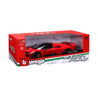 Lieferbar ab 05.02.2026 Ferrari F80 rot Burago RACE & PLAY 1:18 Metallmodell