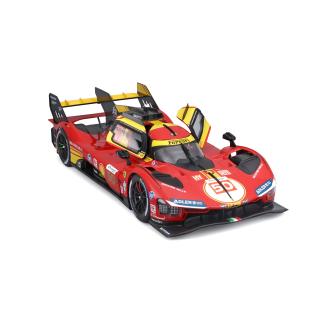 Ferrari 499P LMH 2024 (Sieger LeMans ´24) #50 Fuoco/ Nielsen/ Molina Lms Hypercar Champion 24h Le Mans 2024  Burago 1:18 Racing