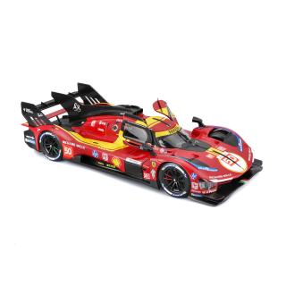 Ferrari 499P LMH #50 LeMans 24h 2025 Antonio Fuoco / Miguel Molina /Nicklas Nielsen Burago 1:18 Metallmodell