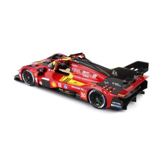 Ferrari 499P LMH #50 LeMans 24h 2025 Antonio Fuoco / Miguel Molina /Nicklas Nielsen Burago 1:18 Metallmodell