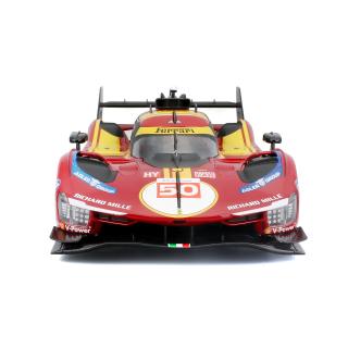 Ferrari 499P LMH #50 LeMans 24h 2025 Antonio Fuoco / Miguel Molina /Nicklas Nielsen Burago 1:18 Metallmodell