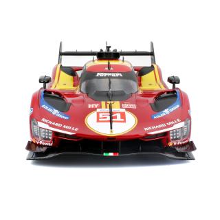 Ferrari 499P LMH #51 LeMans 24h 2025 Alessandro Pier Guidi / James Calado /ntonio Giovinazzi Burago 1:18 Metallmodell