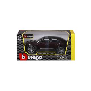 Porsche Macan Turbo E `24 copper ruby metallic Burago 1:24