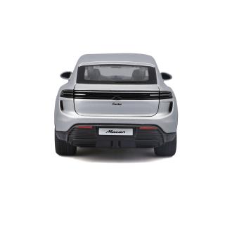 Porsche Macan Turbo E `24 silver Burago 1:24