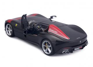 Ferrari Monza SP1 schwarz/rot Burago 1:24 Metallmodell