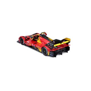 Ferrari 499P LMH #50 Sieger LeMans 24h  2024 Fuoco, Molina, Nielsen Burago 1:24