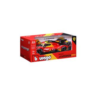 Ferrari 499P LMH #50 Sieger LeMans 24h  2024 Fuoco, Molina, Nielsen Burago 1:24