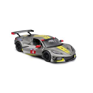 Chevrolet Corvette C8.R #4 silber Burago 1:24